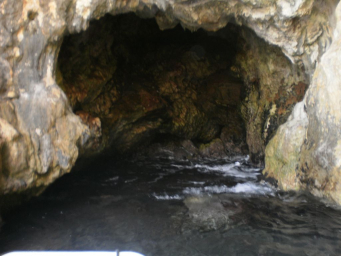 Unexplored cave